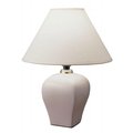 Ore International Ore International 608IV Ceramic Table Lamp - Ivory 608IV